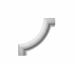 Corner fitting for moulding 1210 (1210BH)  