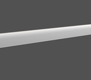 Настенная планка 1212 — 1,3 см × 3 см × 1,50 м
