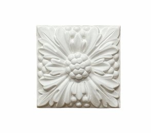 Quadratische Rosette, 10,5 × 10,5 cm