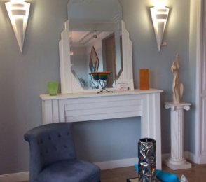 Art Déco kaminakomplekt 98520
