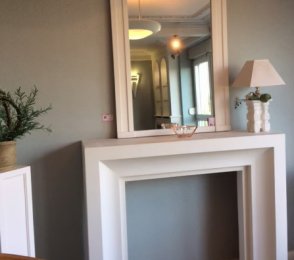 Kaasaegse stiili kaminakomplekt 98530