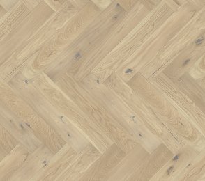 Herringbone Parquet, Oak, Apremont, Chateau Collection, Rustikal, click system, brushed, white oil 