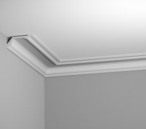 Klassikaline karniis D604; 12,3 cm x 5,7 cm x 2 m 