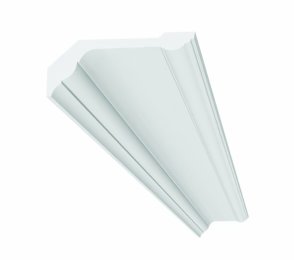 Классическая карнизная планка D626; 17,4 см × 7,4 см × 1,75 м 
