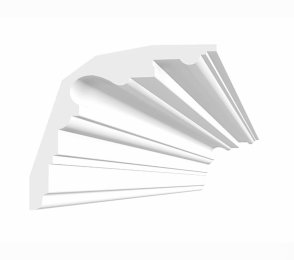 Classic curtain rail D657; 17.5 cm x 15.4 cm x 2 m  