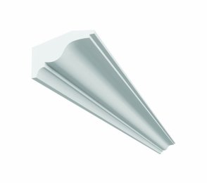Classic curtain rail D704; 7.3 cm x 4.9 cm x 2 m 