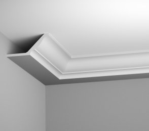 Classic curtain rail D802; 19.5 cm x 9.5 cm x 2 m