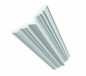 Klassisk gardinstång D886; 26 cm x 20,8 cm x 2 m