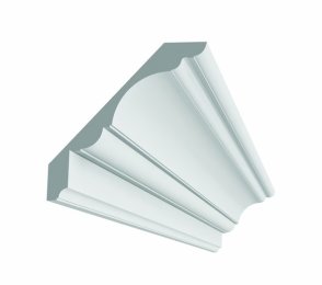 Klassisk gardinstång D888; 24,7 cm x 25,7 cm x 2 m