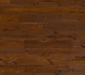 PARQUET 1-strip Oak, Jade, Timed Collection, Rustic, click system, brushed, smoked, natural oil finish