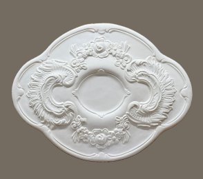Роза с орнаментами M046 — 42 × 32 см 