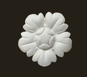 Koristeellinen ruusuke M050 – halkaisija 10 cm 
