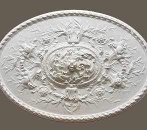Deckrosette mit Ornamenten M400 – 100 x 70 cm 
