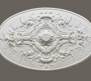 Deckrosette mit Ornamenten M407 – 124 x 80 cm 