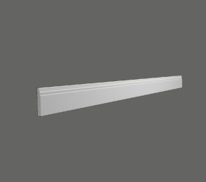 Klassikaline põrandaliist PLIN08; 8 cm x 1,5 m