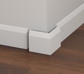 Välisnurk põrandaliistule PLIN10M (PLIN10MA); 10 cm x 10 cm  