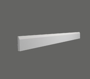 Modernne põrandaliist PLIN10M; 10 cm x 1,5 m  