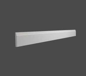 Art Deco põrandaliist PLINT; 10 cm x 1,3 cm x 1,5 m  