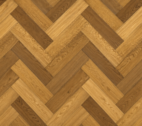2-layer herringbone parquet, thermo oak light Eleganze oiled 