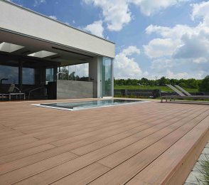 Terrassendielen, Zäune, Fassadenmaterial