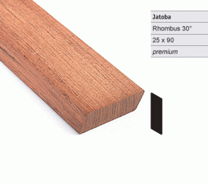 Fassaadilaud Jatoba 25x90